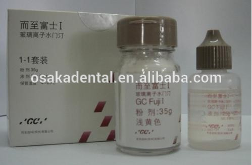 Produits dentaires d'Orginal Fournitures GC Fuji 1 Verre Ionomère Luting Ciment / GC Fuji Matériaux