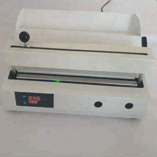 Un manuel de machine de cachetage dentaire de poches de stérilisation avec l'affichage de la température