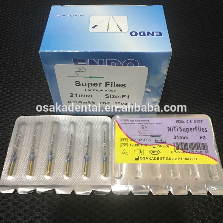 OSAKA DENTAL Supply NiTi Rotary Endodontic Endo Files / Flexible materia / Dental Protaper Files / Dental Endo Files / Rotary Files