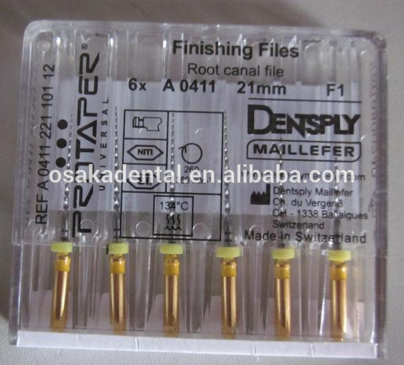 Limes dentaires Dentsply Protaper Files limes canalaires / limes endo dentaires
