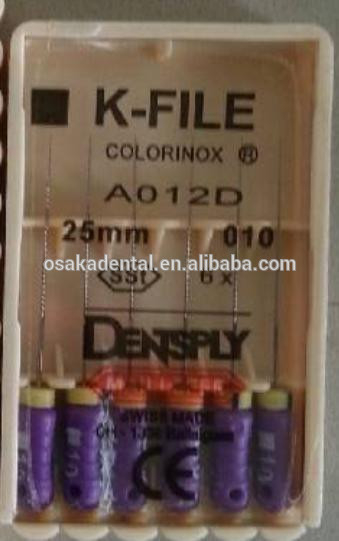 Limes dentaires Dentsply K Files limes canalaires / limes dentaires / instrument dentaire