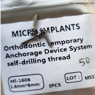 Matériau d'implant dentaire Poste de micro-implant dentaire