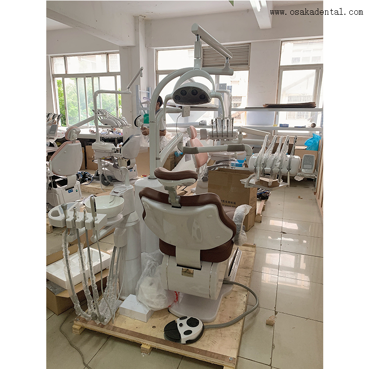 Fauteuil dentaire haut de gamme pour plateau d'instruments