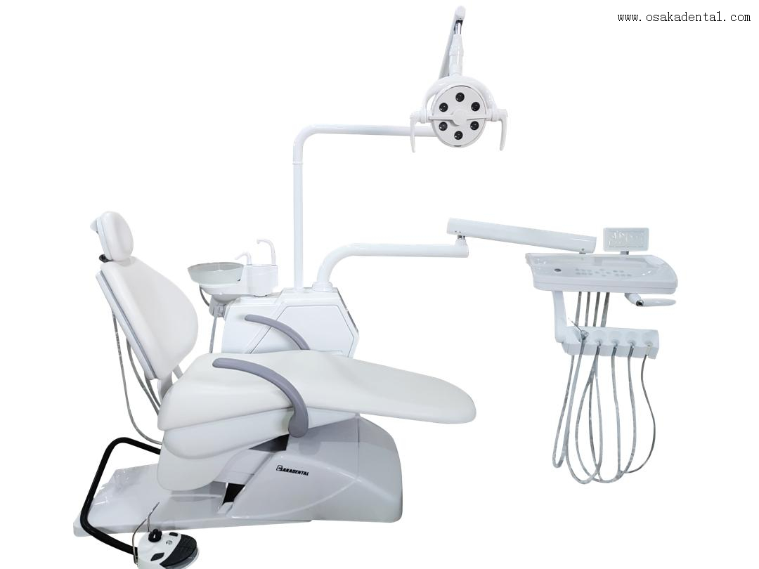 Lampe dentaire de l'unité dentaire 6 avec 3 Mémoire et bouton de clé Contrôle Assistant