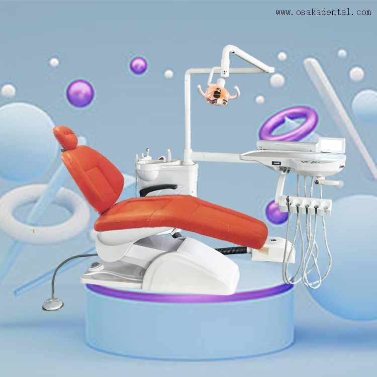 Fauteuil dentaire économique pour clinique dentaire/Fauteuil dentaire à fonction de base