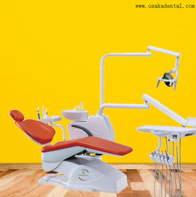 Quelles sont les parties d'un fauteuil dentaire?