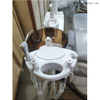 Fauteuil dentaire avec plateau à instruments monté sur le dessus avec pièce à main dentaire de bonne qualité