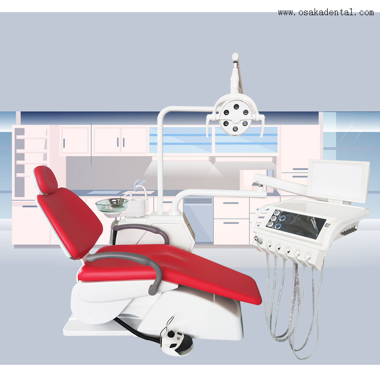 Chaire dentaire OSA-A3 Marque Osakadentale avec tabouret de dentiste