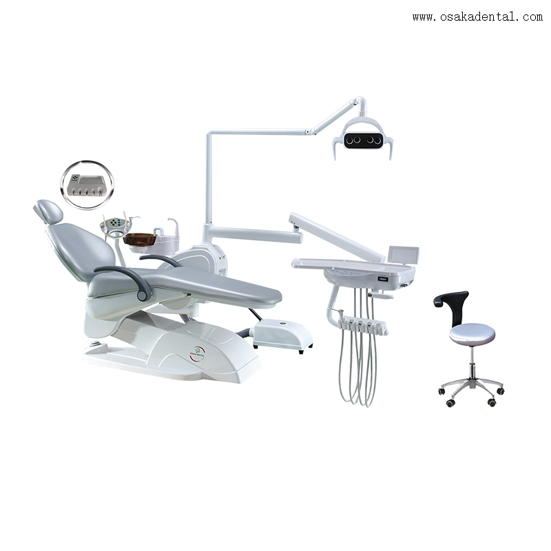 Qualité stable et nouveau fauteuil dentaire avec plateau d'assistant