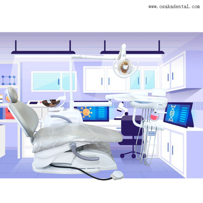 Chaise dentaire OSA-4C avec marque d'osakadentale / pièce de la salle dentaire et chaise dentaire