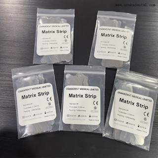 Bande de matrice / matrice en acier inoxydable dentaire
