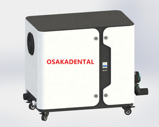 Un pour une machine d'aspiration dentaire de six unité avec un ventilateur fiable